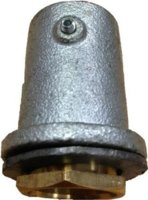 CONLOK GALV FLANGED COUPLER 20MM (QUICK FIT UNTHREADED)