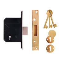 TSSBSMDL25B 5L DEAD LOCK BRASS 2.5" BOXED
