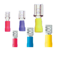 LIF 6F638 R, Insulated Blade Terminal Sleeve, Yellow