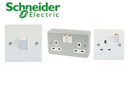 schneider switched sockets
