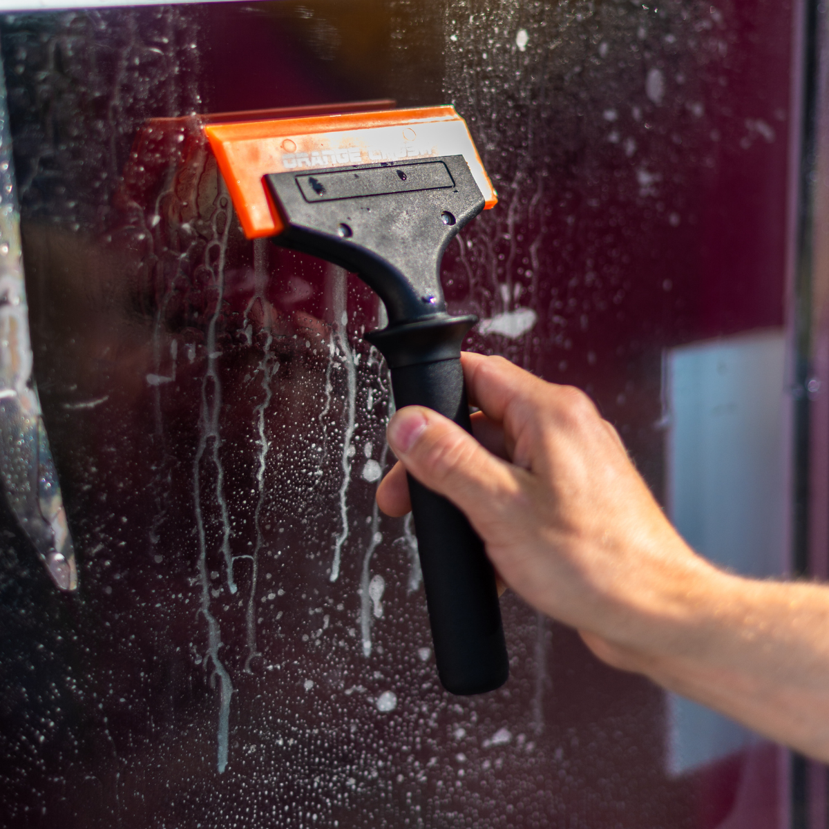 SOTT-5 Handle with Orange Crush Squeegee Blade