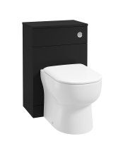 SCANDINAVIAN BACK TO WALL WC MATT BLACK UNIT
