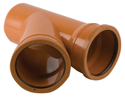 110mm 45 degree Double Socket Branch