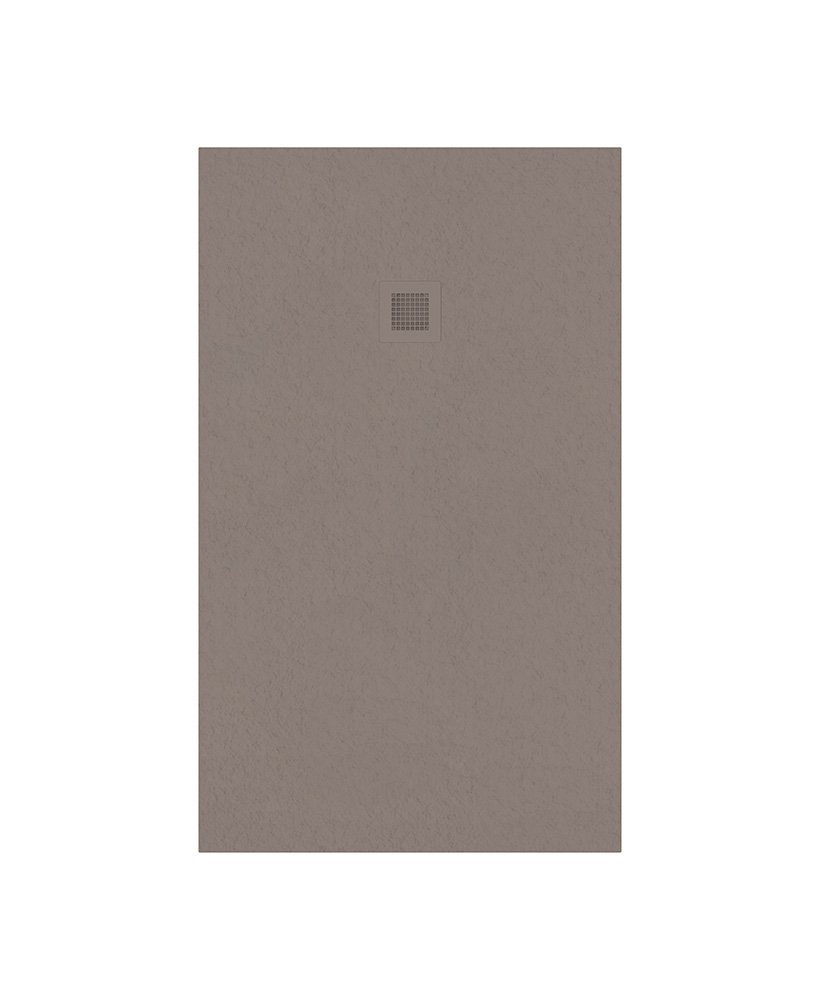 SLATE Taupe 1500x900 shower tray with FREE Shower Waste