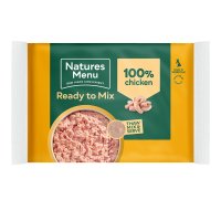Natures Menu Frozen Dog Ready to Mix Block Chicken 12x400g