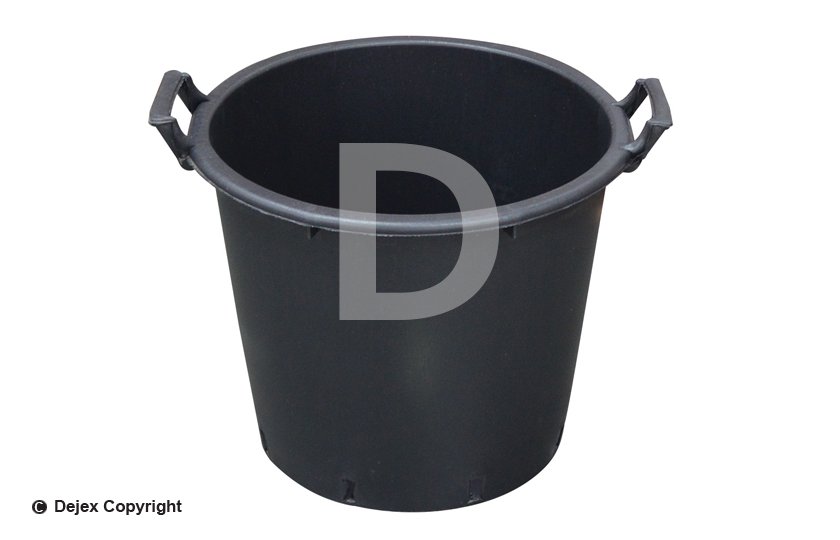 30lt MASTELLO CONTAINER + HANDLES BLACK PE_1 LOOSE