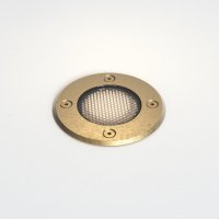 Astro Gramos Round Ground Light Natural Brass | LV1702.0213