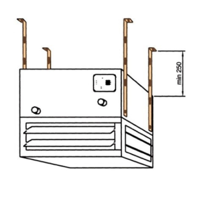 Plafond montageset pour SWW110-380