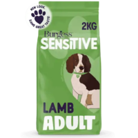 Burgess Sensitive Adult Dog Lamb & Rice 2kg