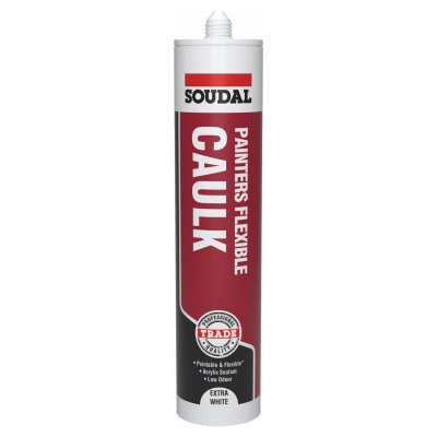 Soudal Trade Painters Flexible Caulk Extra White 290ml