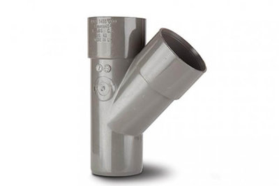 Polypipe WS40 40MM ABS Junction 45° Grey