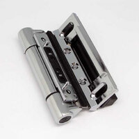 3D ATHENA DOOR HINGE CHROME