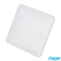 Hager Sollysta 1G Blank Plate WMP1