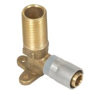 Buteline Male Back Plate Elbow 1/2&rdquo; BSP x 16mm x 100mm BWM100