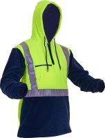 Hi-Vis D/N Polar Fleece 1/2 Zip Hoodie