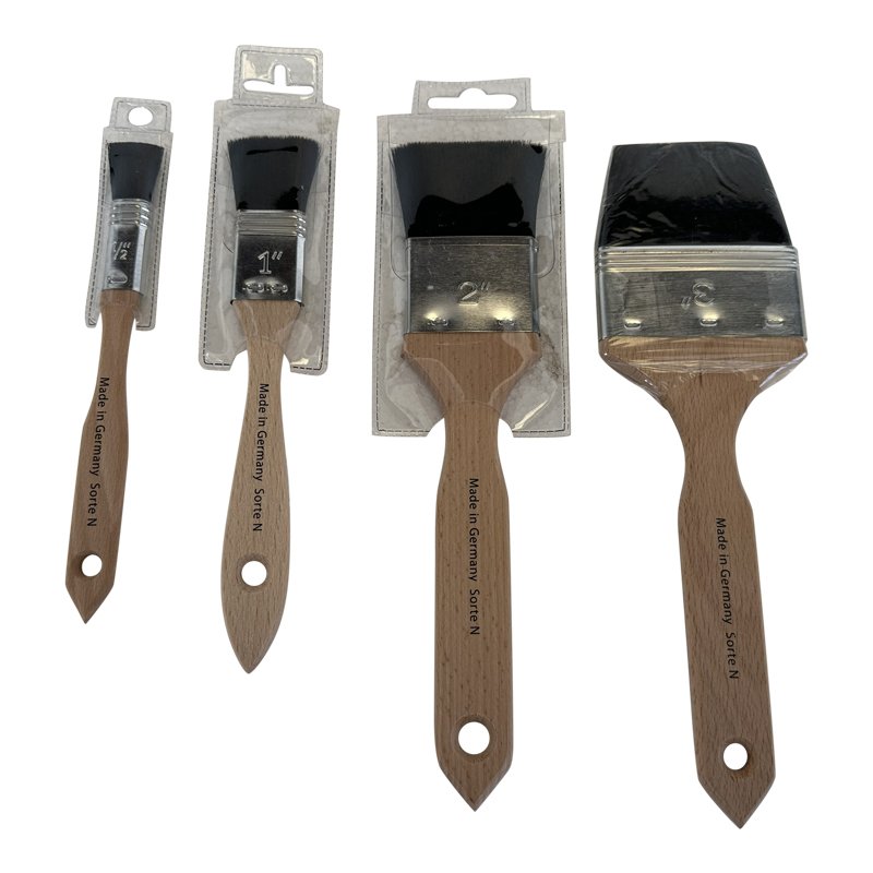 Varnish brush, natural hair