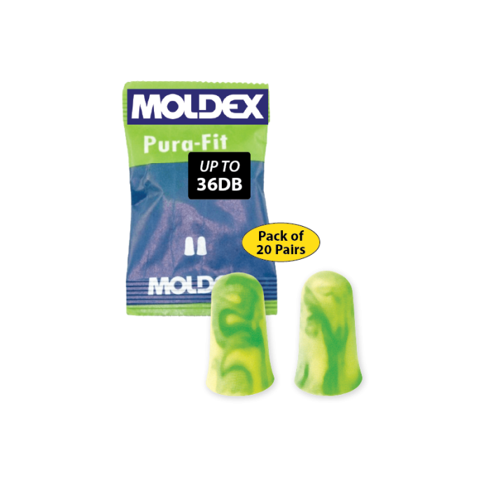 Pura-Fit Disposable Earplugs (Pkt 20)