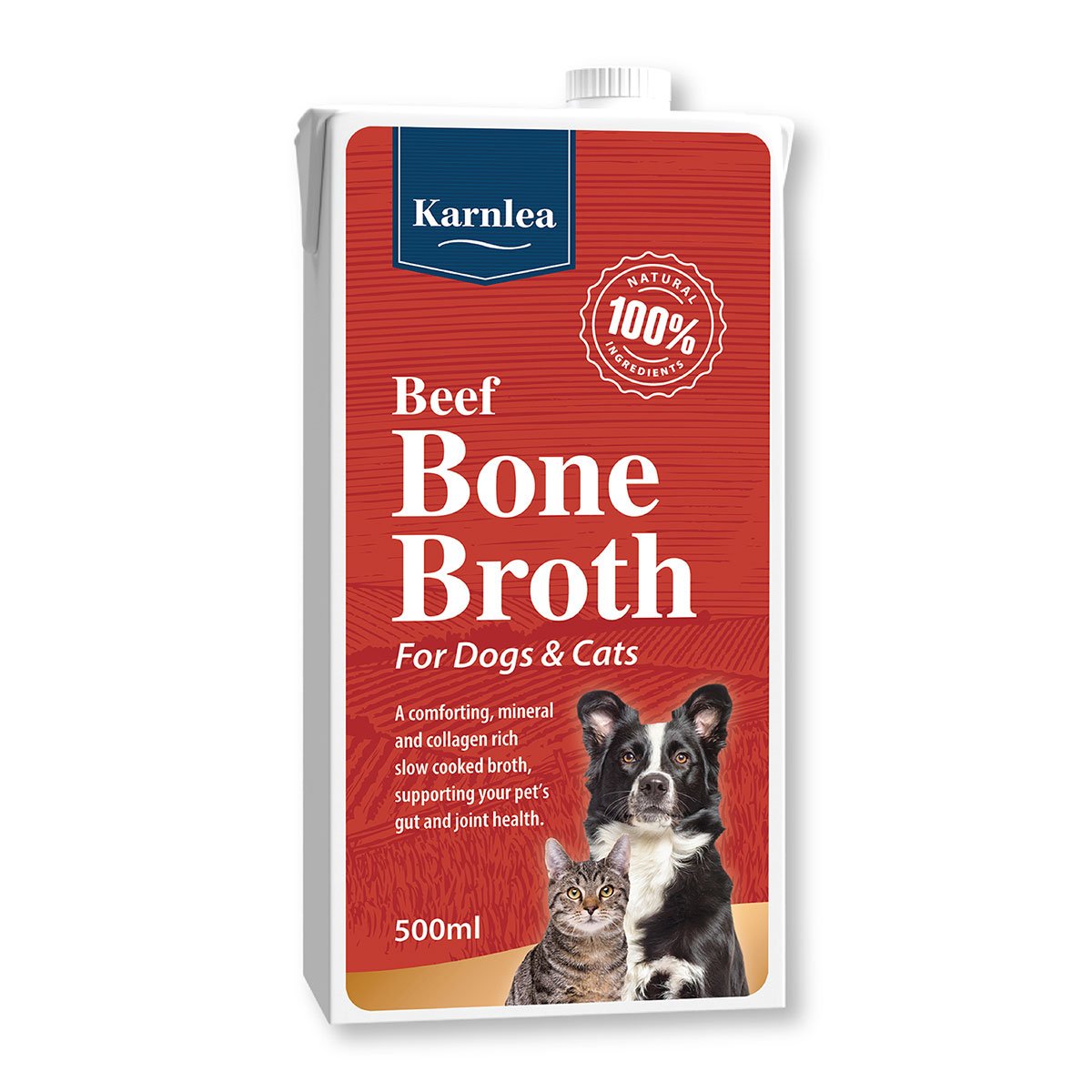 Karnlea Beef Bone Broth for Dogs and Cats 500ml