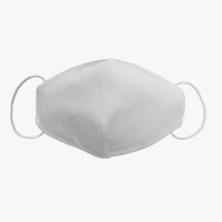Easy Diamond Reusable Mask White Medium