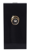 Triax Single RCA Insert Black