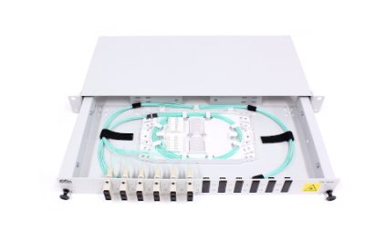 ODF 19&rdquo; 1U 12xSC/PC (6xSCDX) MM Fully Loaded (OM3)