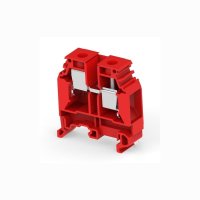 M16/12 Entrelec Red Feedthrough Terminal 16mm&sup2; 1SNA400192R2700