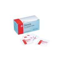 Pre Injection Swabs contains 200 individually wrapped swabs per box.