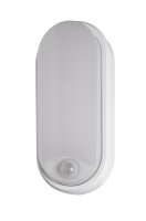 OHIO 16W IP54 Oval Bulkhead 3000 4000 6500K c/w White and Black Trims