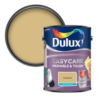 Dulux Easycare Honey Nut Colour Swatch & 5L Paint Tin