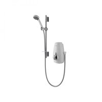 Aqualisa Aquastream Thermostatic Power Shower (White/Chrome)