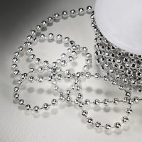 Pearls On Reel Silver - 5mm x 10m