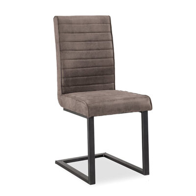 Texas Grey Fabric Dining Chair