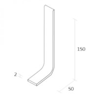 Flexible Set-in Skirting 150mm