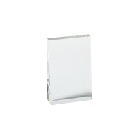 15cm Crystal Wedge (Satin Box)