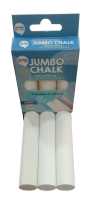 Jumbo Sidewalk Chalk - White - 3 piece