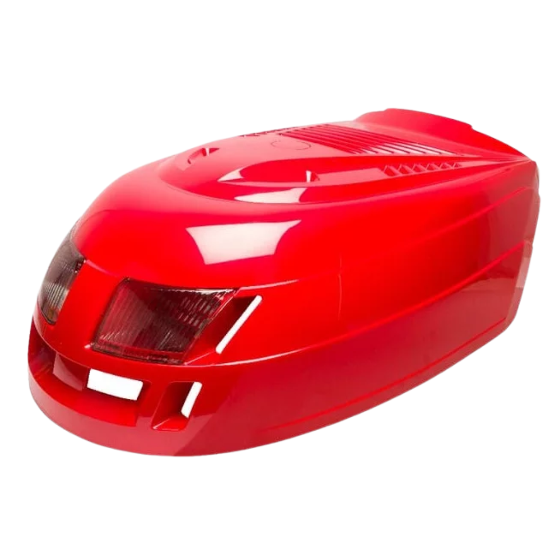 Castelgarden- Red Bonnet / Engine Hood 