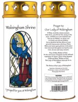 Candle/Lady of Walsingham/Windproof Cap   (SPECIAL/86958)