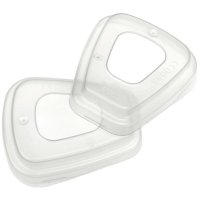 3M 501 retainer to clamp the two filters together then fit to the mask