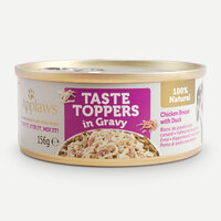 Applaws Taste Toppers Dog Can Chicken & Duck in Gravy 156g x 12