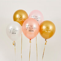 Bride To Be 12" Latex Balloons - Pack of 5