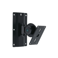 Euromet 04702 | Wall mount speaker bracket, adjustable and ro table, RAL 9005