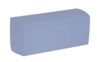 Raphael 1 Ply Z Fold Hand Towel - Blue
