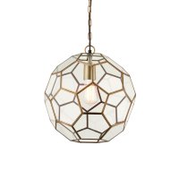 MIELE ANTIQUE BRASS 1LT PENDANT