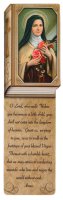 Laminated Bookmark/Saint Theresa   (80973)