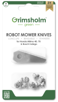 Grimsholm Replacement Robot Mower Blades - Bosch | Honda (9 Pack)