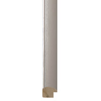 Taupe Open Grain Silver Line