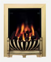 Be Modern Avantgarde Inset Gas Fire in Brass Finish 8060&nbsp;