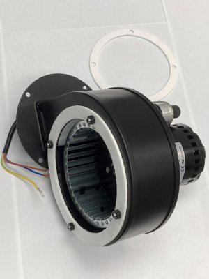 Rookgasventilator 230V .42A met dichtingen (EUAV)