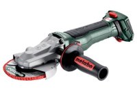 Metabo Cordless BL Flathead Grinder Variable Speed 125mm WVBF 18 LT BL 11-125 Quick