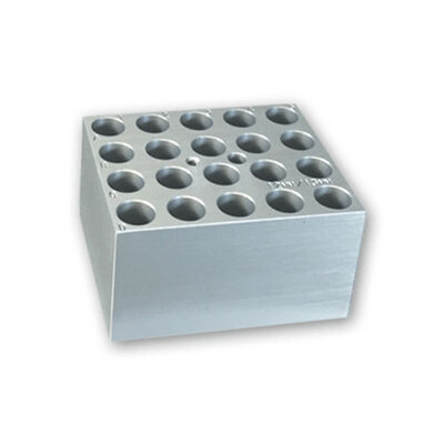 Block, 20 x 12mm or 13mm test tubes